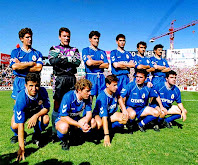 REAL MADRID C. F. - Madrid, España - Temporada 1991-92 - Chendo, Buyo, Michel, Fernando Hierro, Villarroya, Ricardo Rocha; Milla, Butragueño, Alfonso, Hagi y Sanchís - C. D. TENERIFE 3 (Quique Estebaranz, Rocha (p.p.) y Pier), REAL MADRID 2 (Fernando Hierro, Hagi) - 07/06/1992 - Liga de 1ª División, jornada 38 - Santa Cruz de Tenerife, estadio Heliodoro Rodríguez López - La derrota del Madrid hizo que el Barcelona se proclamase Campéon de Liga. Leo Beenhakker era el entrenador blanco