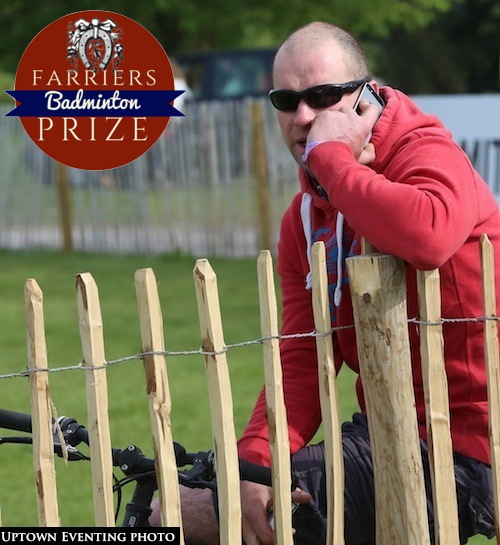 Farrier Charlie Sands at Badminton Horse Trials 2016