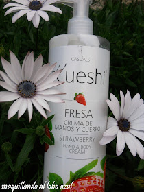 Review crema de manos y cuerpo kueshi de fresa