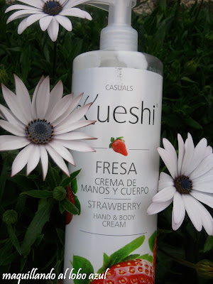 Review crema de manos y cuerpo kueshi de fresa