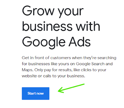 starts with google ads