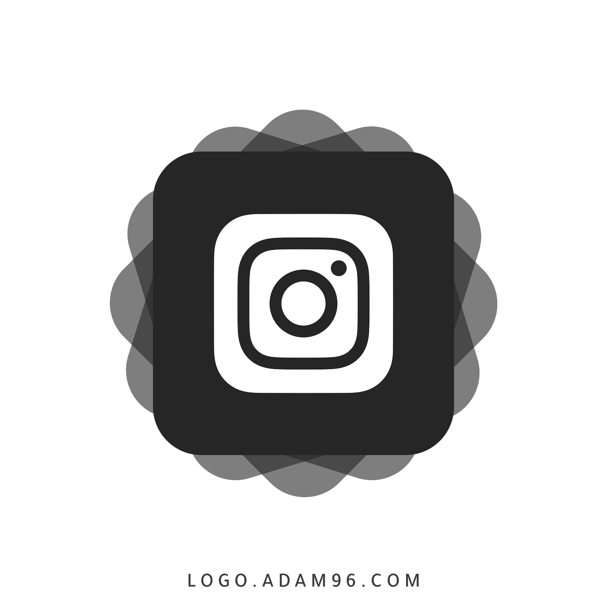 Instagram Black Logo PNG Download Original Logo Big Size