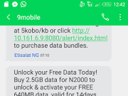 9mobile Now Offers Free Data For 12months Plus 2Gb Instant Data, See How To Get Yours Below