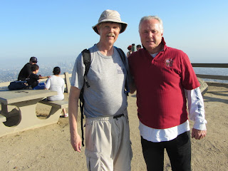 Dan on Mount Hollywood with Councilmember Tom LaBonge