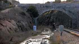 Ruta a Somosierra siguiendo la vía del tren, sábado 8 de febrero 2014 ¿Nos acompañas?