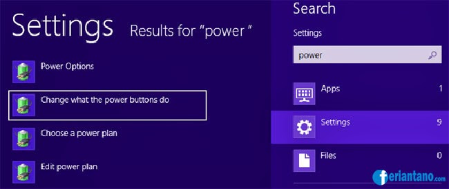 Trik Cara Mengatasi Masalah Restart dan Shutdown di Windows 8 - Feriantano.com