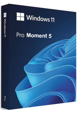 Windows 11 Pro 23H2 Build 22631.3235 Moment 5 No requiere TPM  activado multilenguaje poster box cover