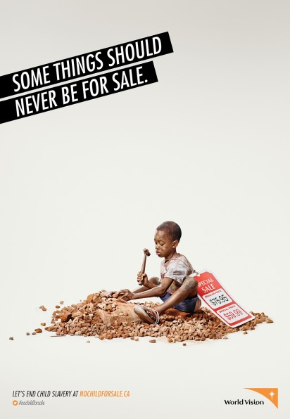 "Some things should never be for sale. Let's end child ...