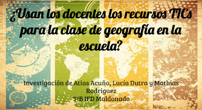 investigacion TIC taller geografia