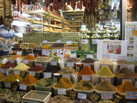 store full of spices in the spice market