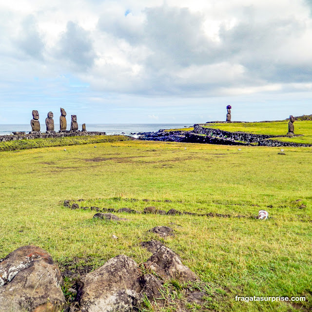 Ahu Tahai na Ilha de Páscoa