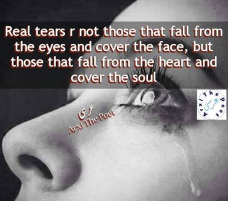 tears English poetry