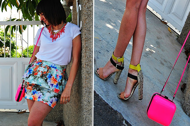 Falda peplum blogger You´re the one