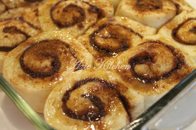 Cinnamon Rolls Juita ku Sayang - Azie Kitchen