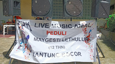 Peduli Anak 12 Tahun Jantung Bocor, ARM Menggelar Live Music Amal Kumpul Donasi Di Kota Ambon