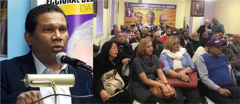 El PLD activa siete comandos de campaña  en El Bronx con presencia de más de 100 presidentes intermedios