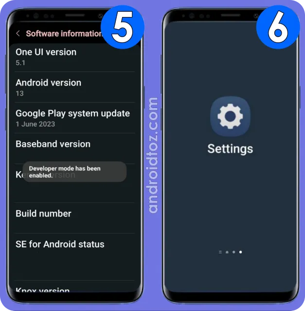 Activate 'Developer Options' and Turn Off 'Sensors Off' on Samsung (3)