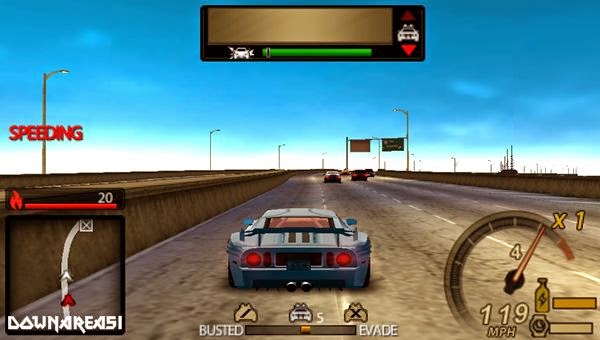 Need For Speed Undercover PSP ISO Download Game PS1 PSP