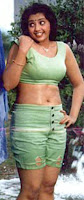 meena hot navel show