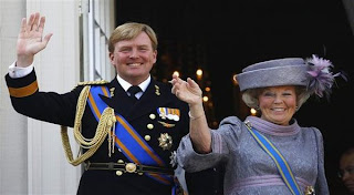 Beatrix and Willem-Alexander