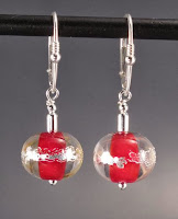 handmade lampwork beads jewelry earrings