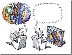 Books v TV
