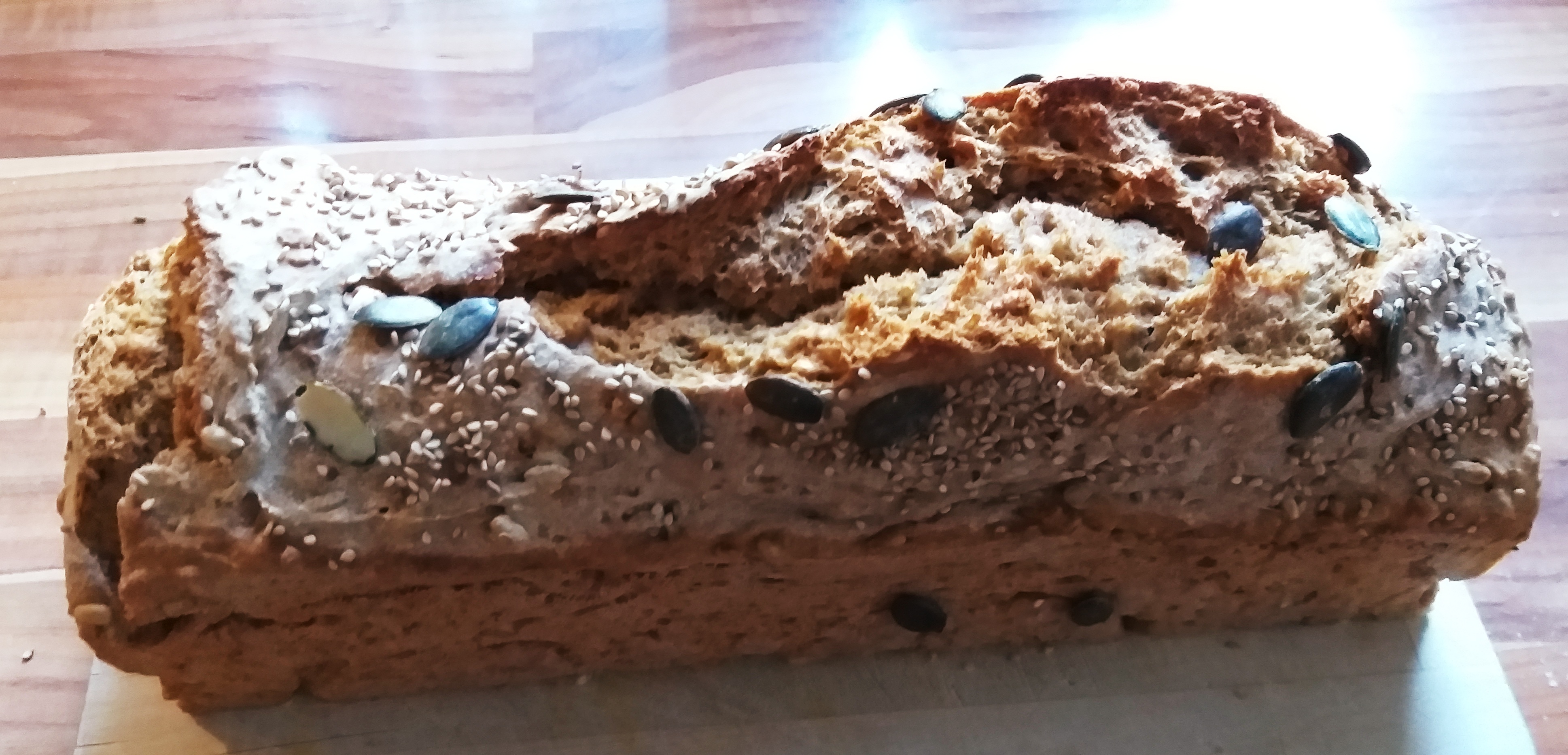 schnelles Dinkelvollkornbrot