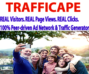 TRAFFICAPE  DAILY FREE VISITOR