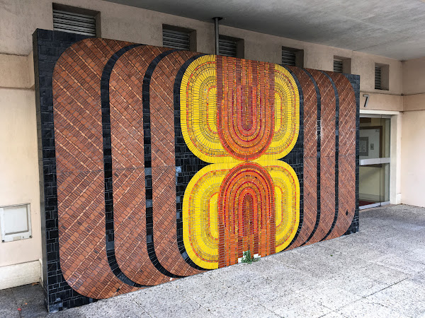 Nanterre - Mosaique, résidence rue Silvy  Création - L'Oeuf Centre d'Etudes