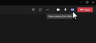 Cara Share Screen di Microsoft Teams