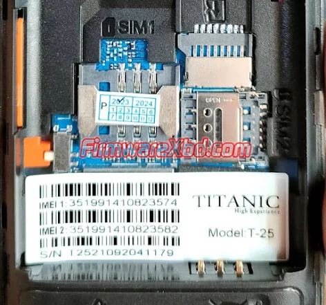Titanic T-25 Flash File SC6533G