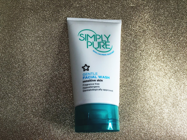 superdrug, drugstore, face wash, sensitive skin, hypoallergenic, clear skin, 