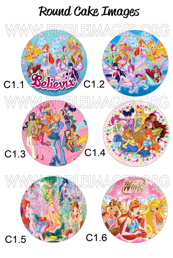 EEdible Image Winx Club