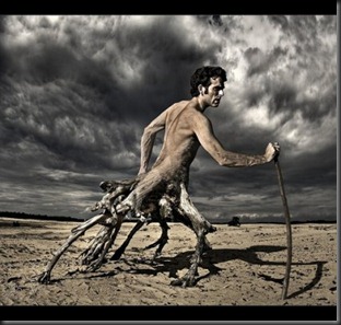 hombre arbol