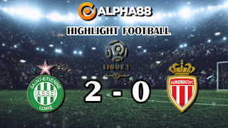 Highlight Football Ligue1 Saint-Etienne 2-0 AS Monaco