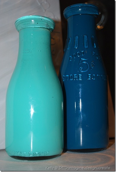 glass bottles