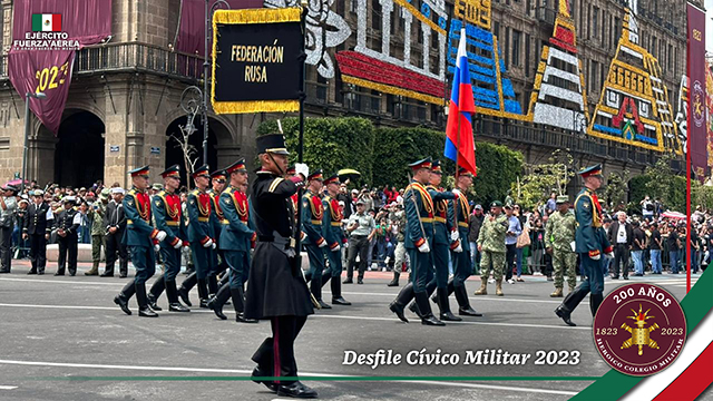 Ucrania reclama participación de Rusia en desfile de México