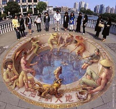 3d pavement art