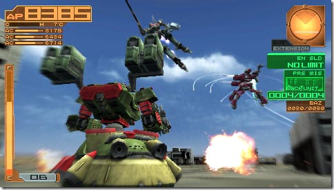 Armored Core 3 Portable screenshot 1