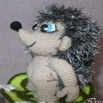 patron gratis erizo amigurumi