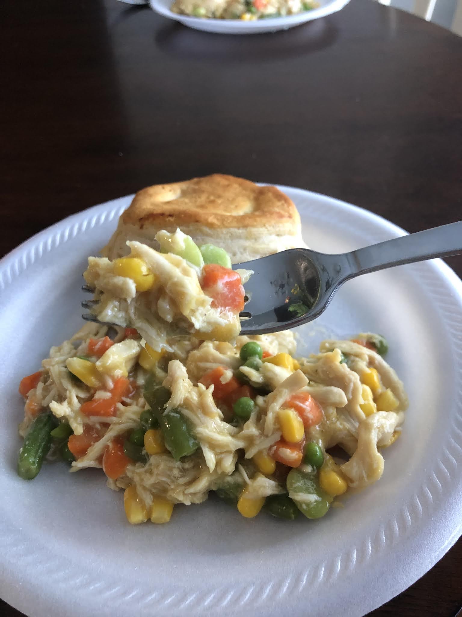 four ingredient chicken pot pie