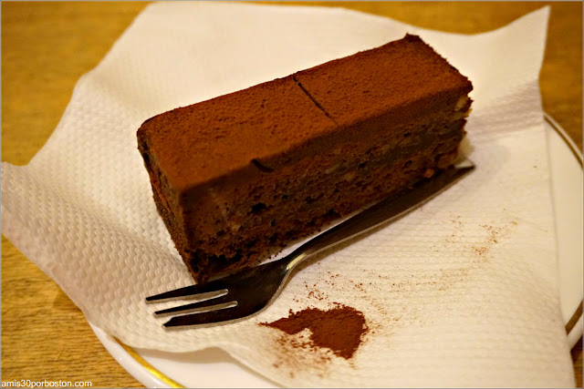 Pastel de Chocolate en Bakhuys Amsterdam 