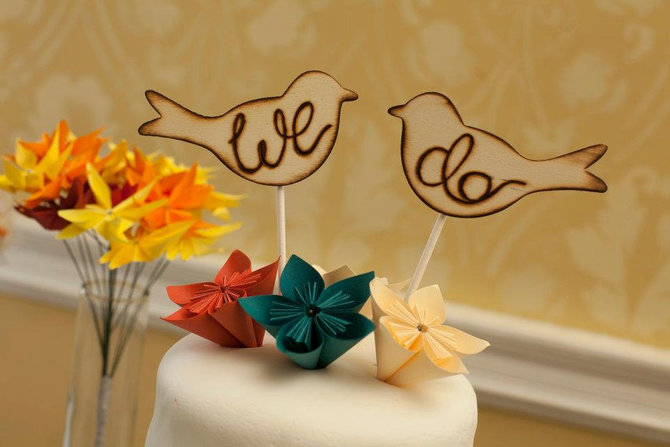 Love Birds Cake Topper