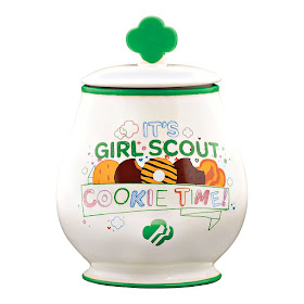 This Girl Scout cookie jar is perfect for your home.