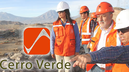 Trabajo en minera Cerro Verde