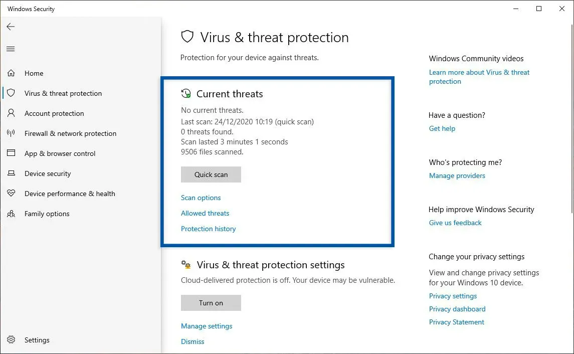 Lakukan scanning antivirus