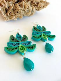 01-Emerald-earrings-Paper-Jewelry-Quilly-Paper-Design-www-designstack-co