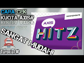  Axis saat ini berada dibawah naungan XL axiata Cara Cek Pulsa Axis Hitz Yang Mudah