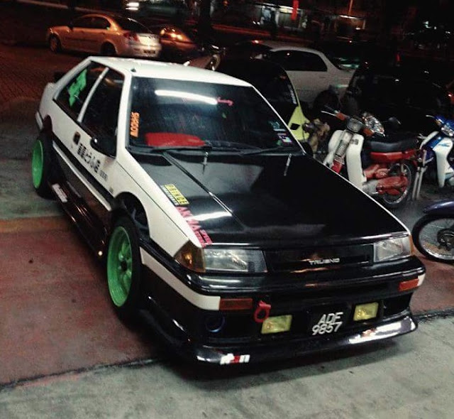 Modifikasi Iswara Menjadi AE86