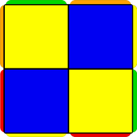 CLL 2x2x2 Cube L - 6